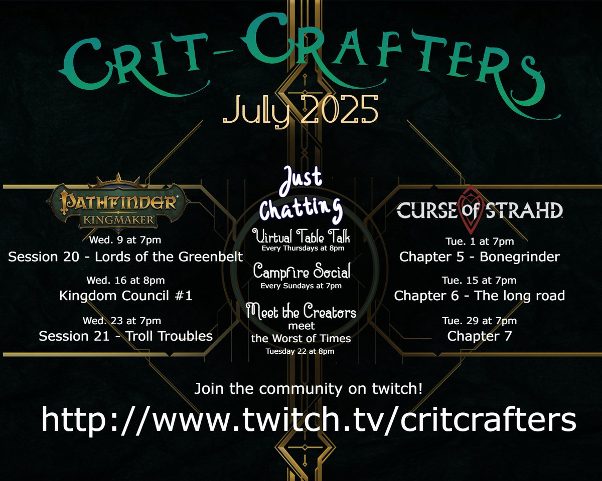 Crit Crafters tweet media
