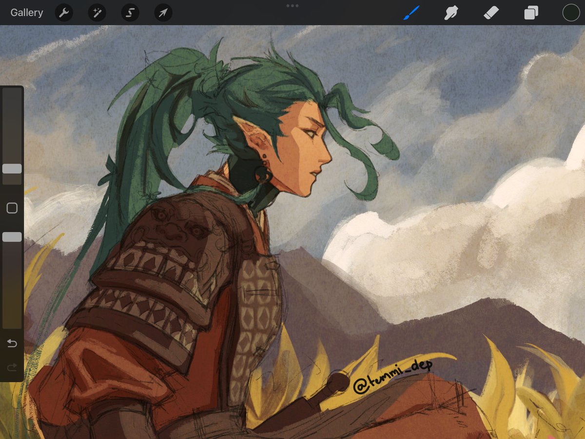 he doesnt deserve powercreep (i am not finishing this) #WuWa #Jiyan