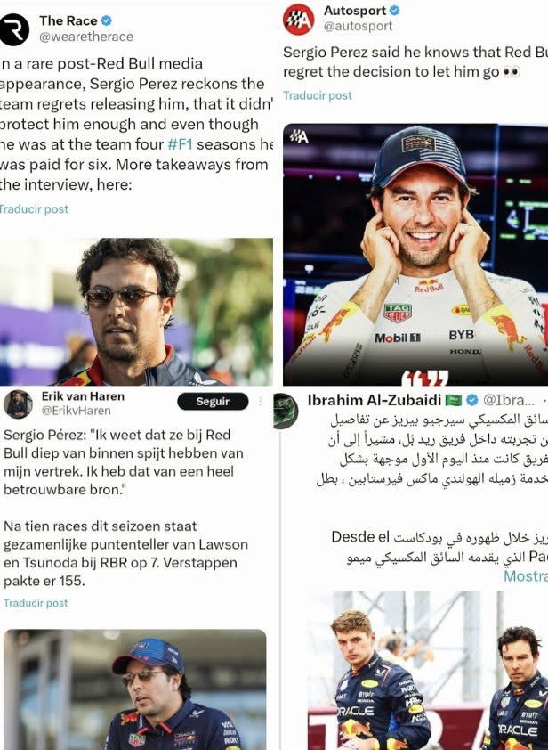 🔥 El efecto Checo Pérez 🔥 

Checo fue entrevistado en el podcast mexicano “Desde el Padock” y en menos 24 horas ha sido tendencia en múltiples noticieros mundiales. 

#F1 #AustrianGP