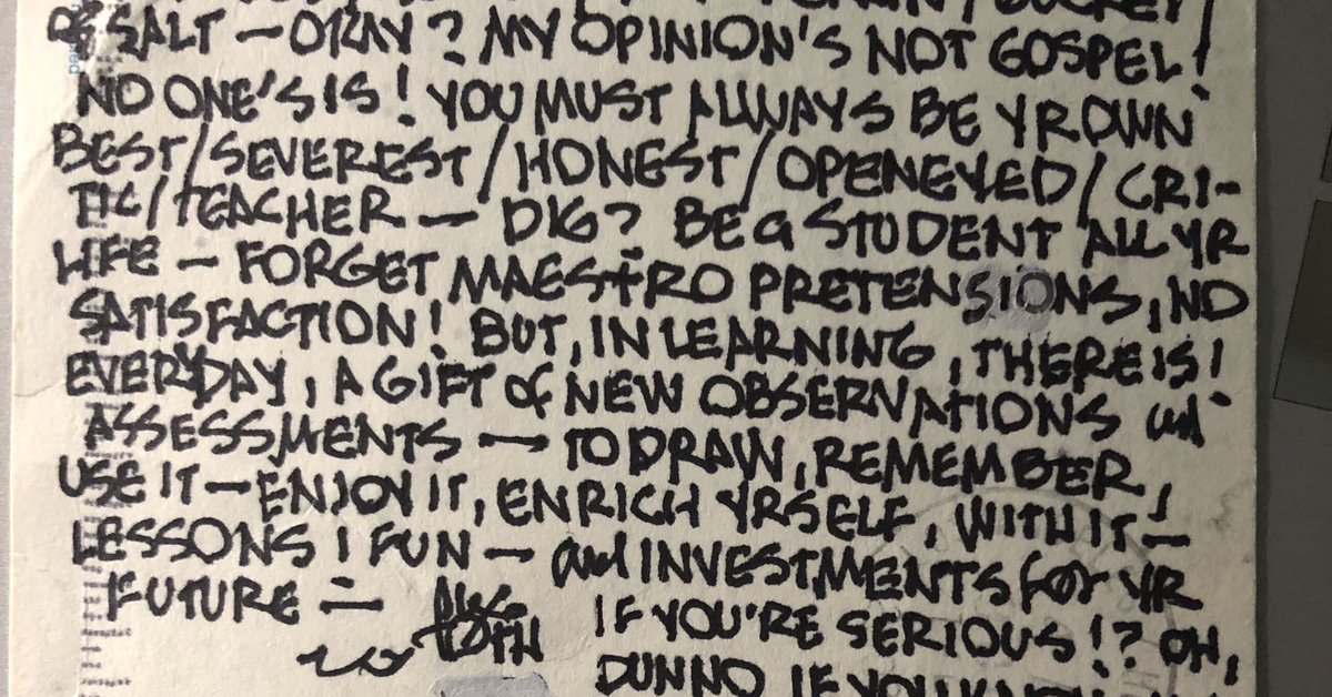 marco949's tweet image. Happy Toth day 
“Be a student all your life”