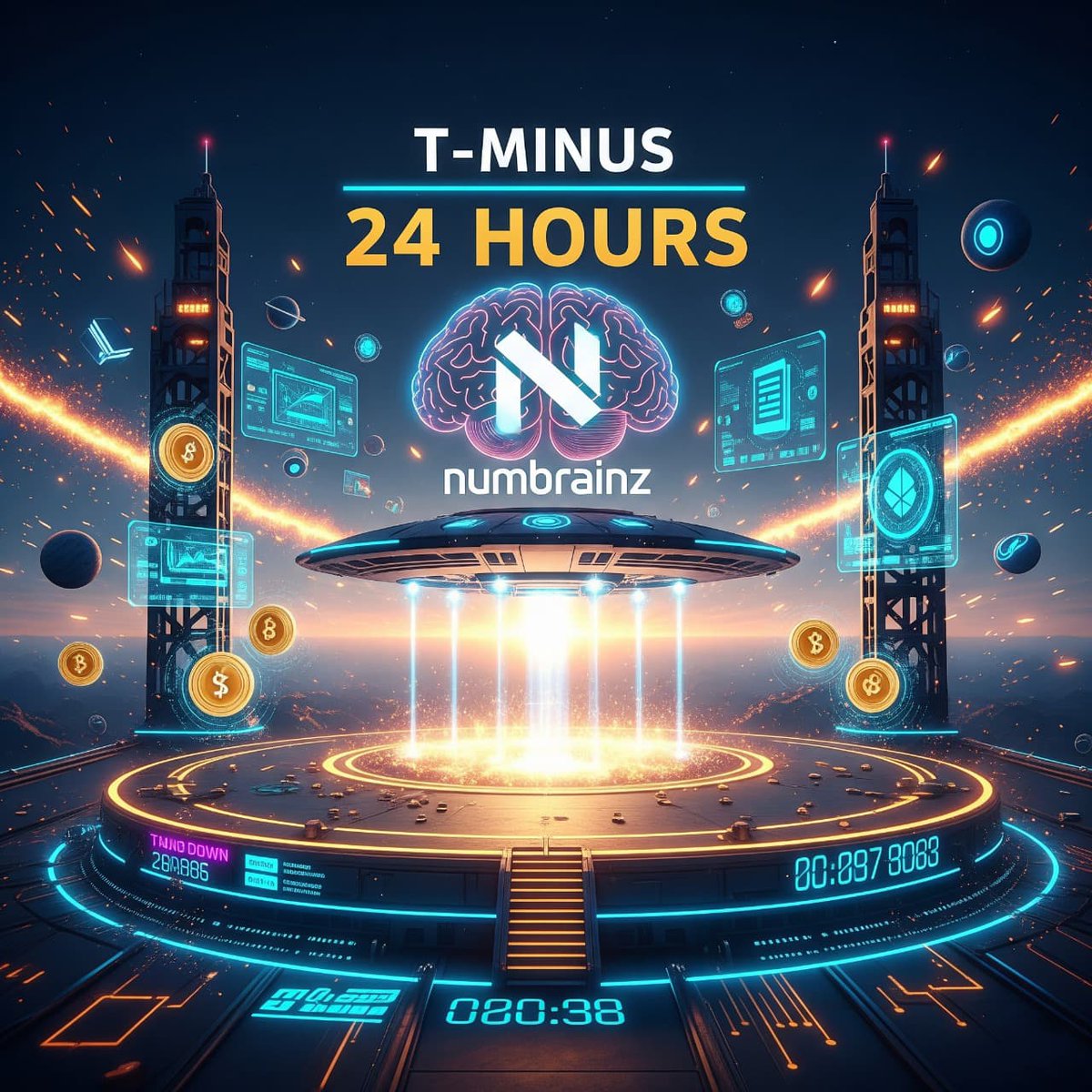 Numbrainz_Sol's tweet photo. The wait is almost over. ⏳🔥
In 24 hours, the future of finance takes flight. 🚀
🤖 AI meets 📚 financial literacy.
🧠 Your brain becomes your wallet. 💸
Numbrainz launches tomorrow! 🎉

Telegram: https://t.co/BqijxgbJ6w
website: https://t.co/PjXSgtVata

#Numbrainz #CryptoWithPurpose #FinalCountdown #Web3Education #AI #CryptoLaunch #financialgrowth #Dexscreener #Raydium #DonaldTrump #Solana #LaunchCountdown #Dex #CrytoWithPurpose #Millionaire #FinancialLiteracy #AImeetsFinance #Dextools #BitcoinNews #NBZ #IsrealIranWar