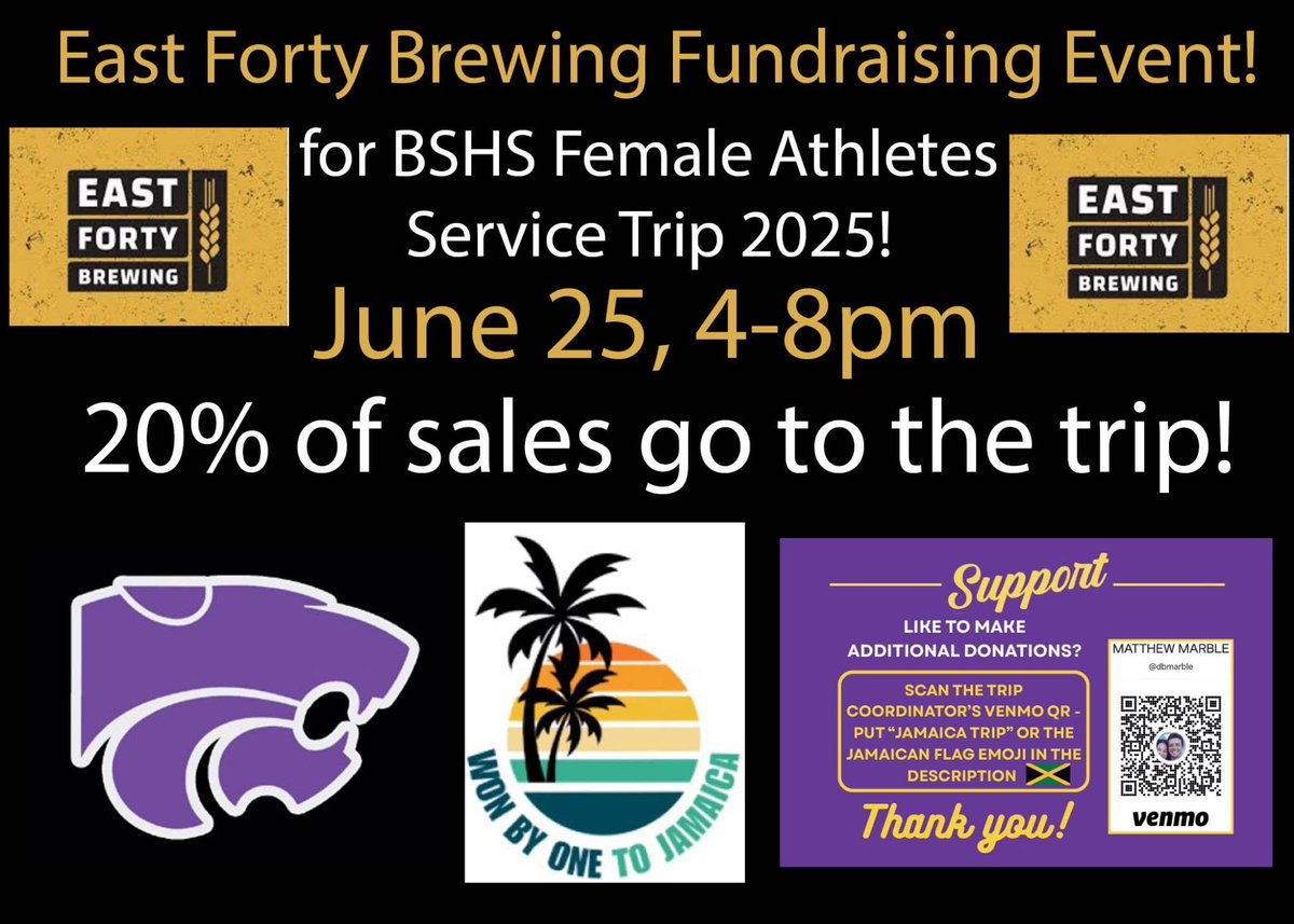 BSHS Wildcat Soccer (@bshswsoccer) on Twitter photo Need a cold drink in this heat? Wanna help some amazing athletes? See ya at east 40! <a href="/EastForty/">East Forty Brewing</a> Need a cold drink in this heat? Wanna help some amazing athletes? See ya at east 40! <a href="/EastForty/">East Forty Brewing</a>
