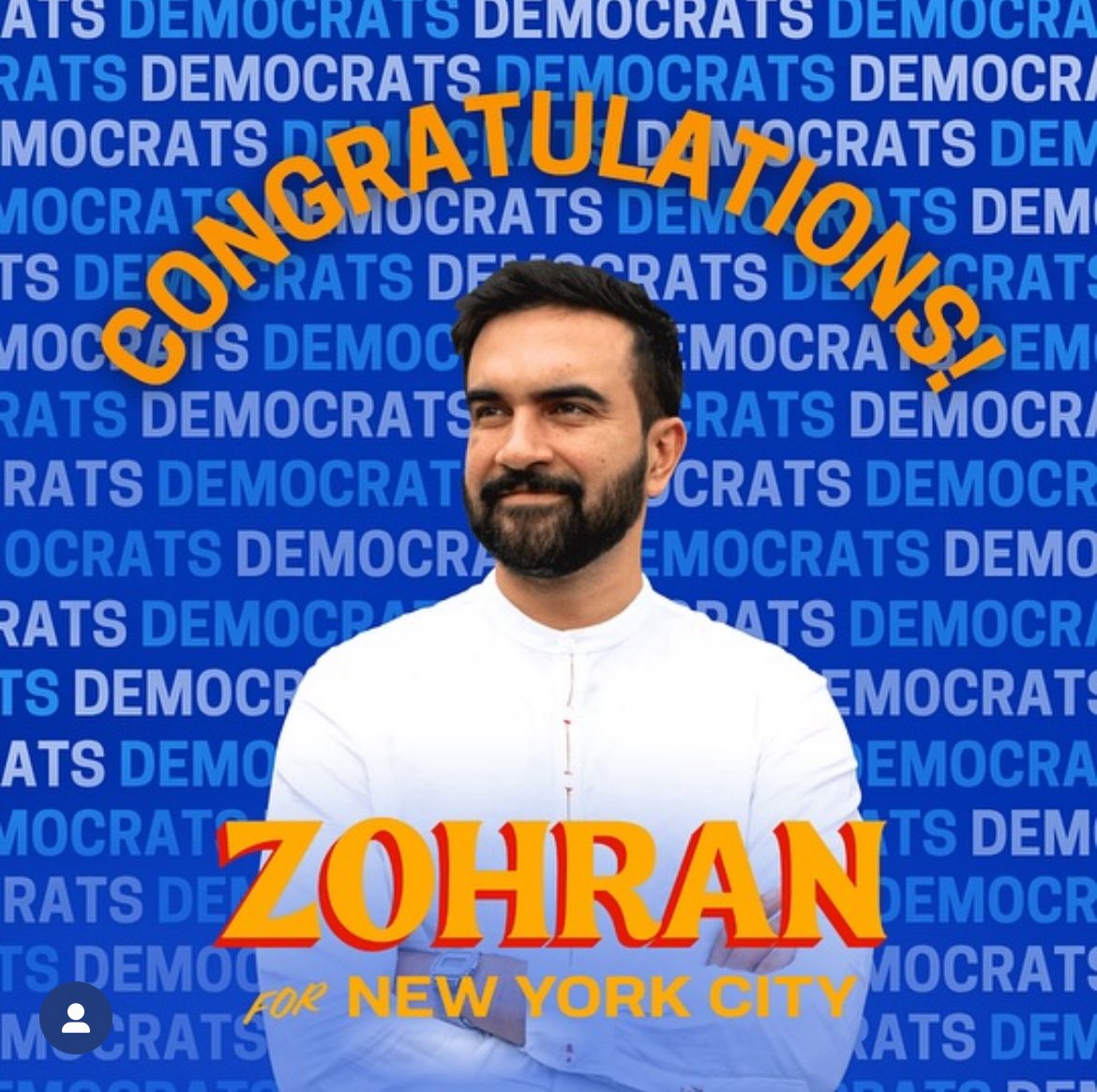 College Democrats of America (@collegedems) on Twitter photo Thank you <a href="/ZohranKMamdani/">Zohran Kwame Mamdani</a> for instilling hope in every young democrat.
To our fellow college dems—now is the time to run for office and show up at the polls. Our time is NOW. 💙 Thank you <a href="/ZohranKMamdani/">Zohran Kwame Mamdani</a> for instilling hope in every young democrat.
To our fellow college dems—now is the time to run for office and show up at the polls. Our time is NOW. 💙