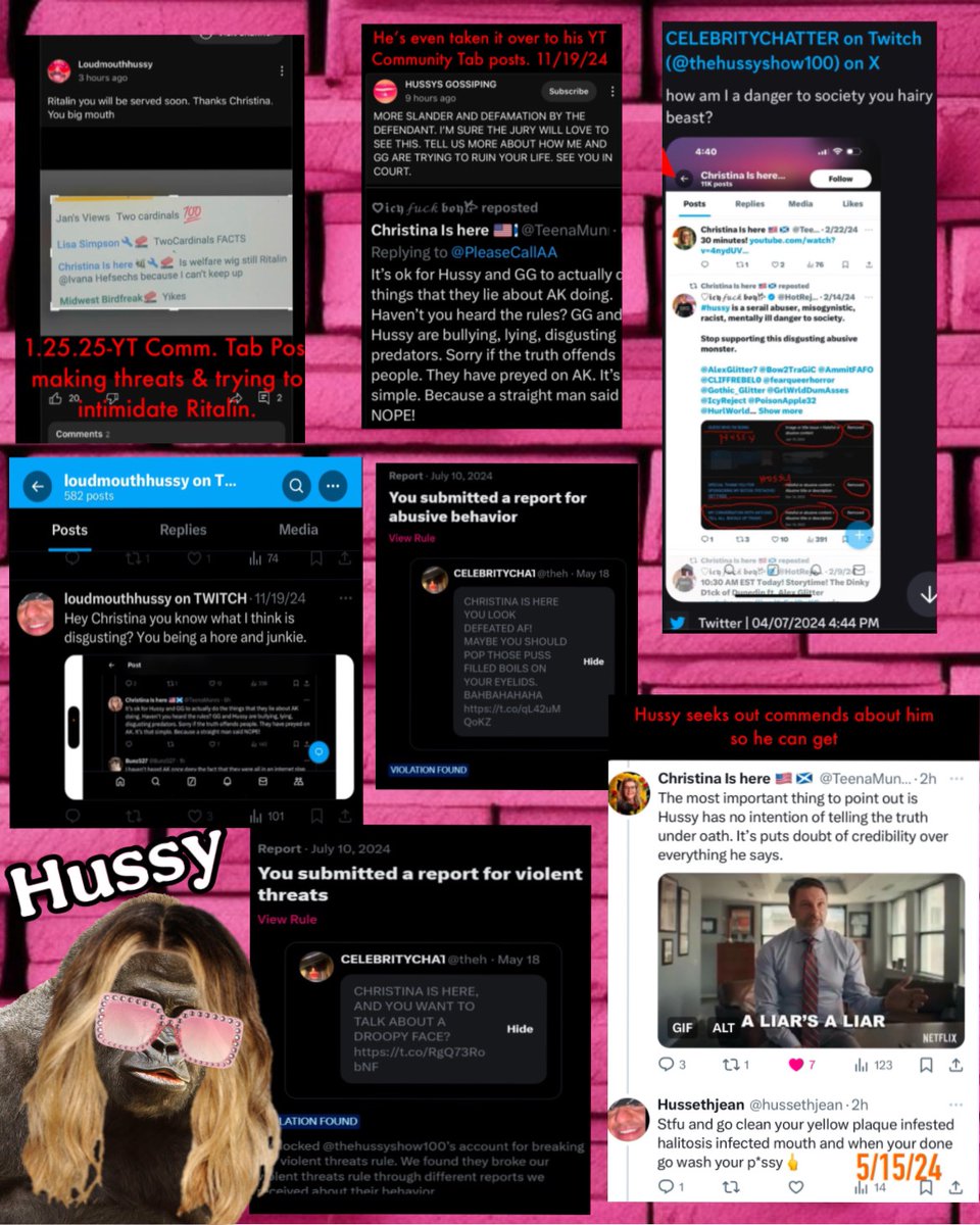 AlexGlitter7's tweet photo. That’s so sick. Considering what #IrateAlex #MsHussy #gainingground #hillbillybelinda #griftgang are the ones who dogpile people. They try to isolate their targets as they’ve tried w/ AK). @IcyReject https://t.co/l0EYNeF6V2
