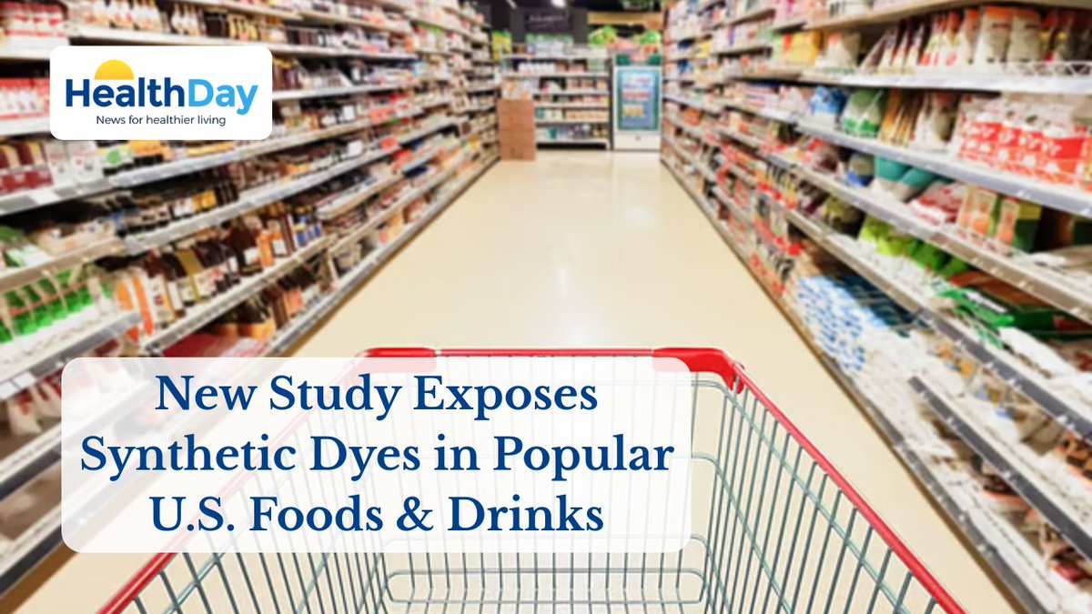 HealthDayTweets's tweet image. A review of the ingredients in 39,000+ packaged foods sold in the U.S. reveals many contain synthetic dyes, especially products marketed to kids.

youtu.be/riDmdXE1kH8

 #FoodMarketing #FoodIndustryNews #FoodTransparency #NutritionAwareness