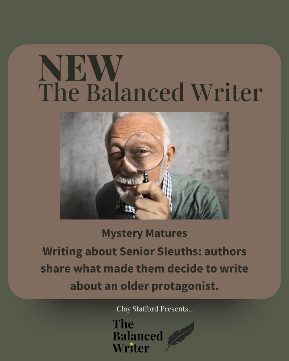 UniversityKN_'s tweet photo. NEW The Balanced Writer
Why do some writers choose senior sleuths? In this panel from The Balanced Writer, authors share why age makes a perfect asset for crime-solving.
🎙️ Listen here: https://t.co/pIVdXVan06
#CrimeFiction #SeniorSleuths #TheBalancedWriter https://t.co/djSXCgY7m8