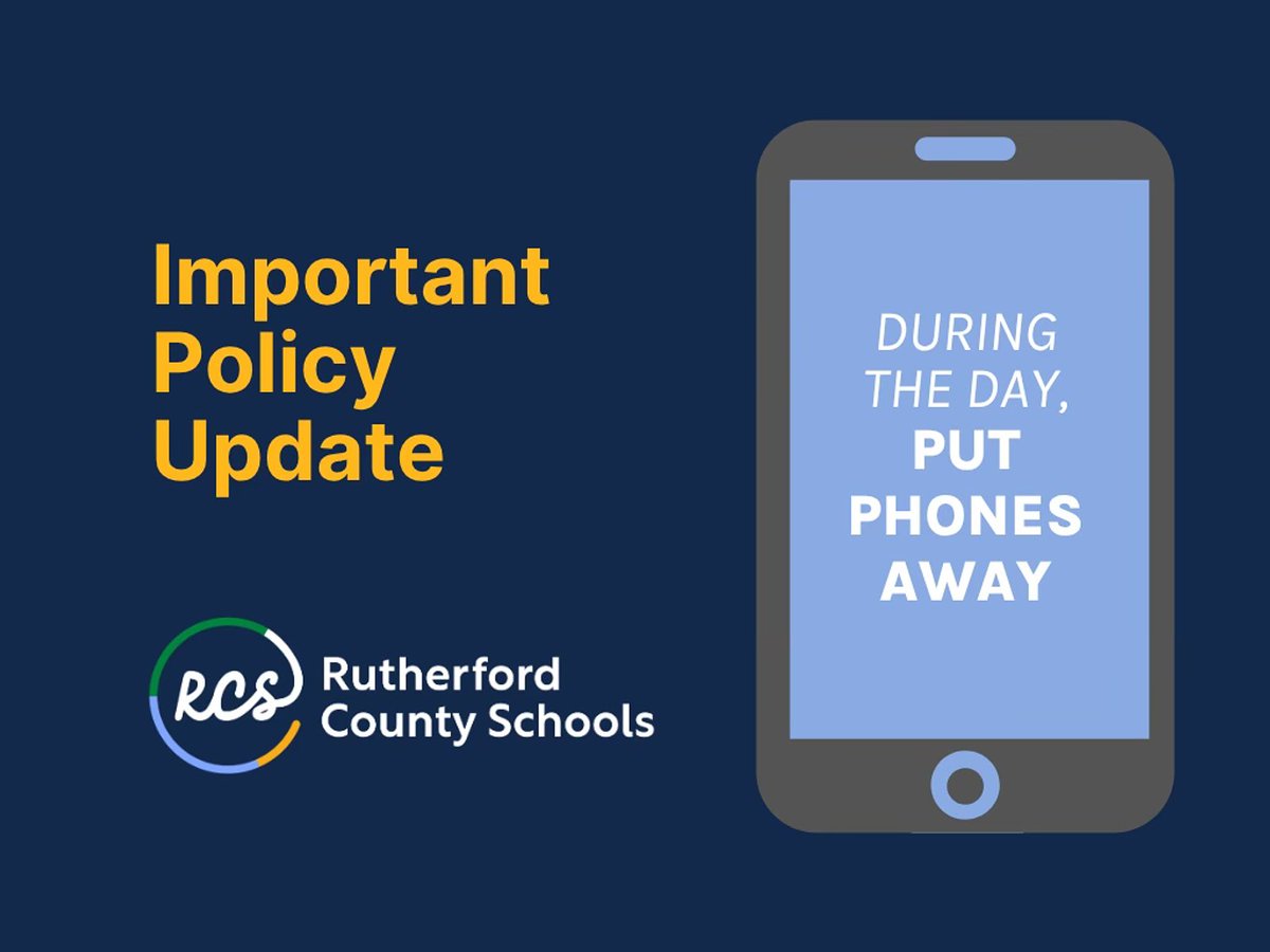 Parents, we want to provide you with some preliminary information regarding the policy for students’ use of mobile phones during the school day, beginning with the new school year.

The Tennessee Legislature has adopted a new law that prohibits students from using mobile phones