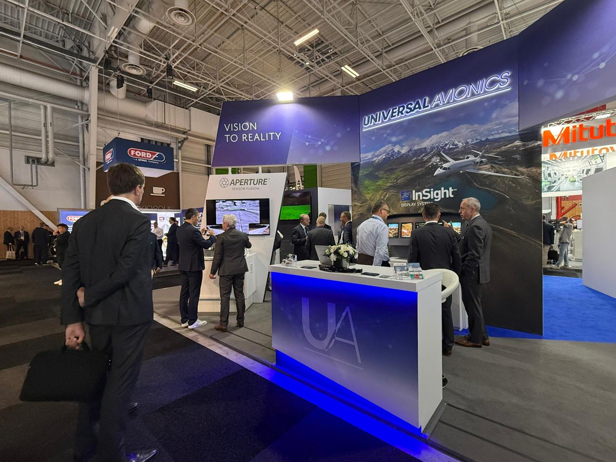 UnivAvionics's tweet image. A heartfelt thank you to everyone who visited our booth and shared in the excitement at the Paris Air Show!
The journey from vision to reality is fueled by these connections. Stay tuned for more exciting announcements. What was your biggest takeaway from this year's show? #PAS25