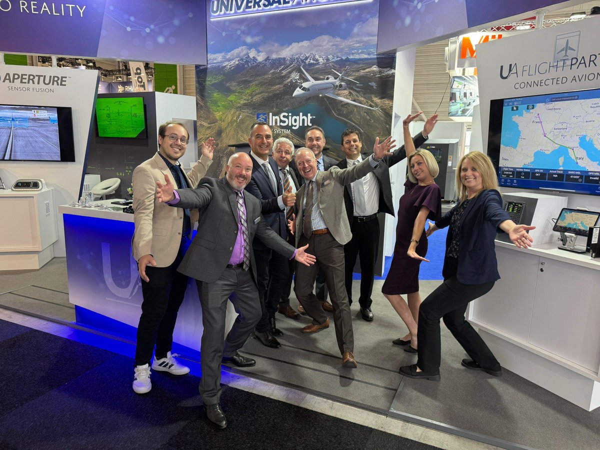 UnivAvionics's tweet image. A heartfelt thank you to everyone who visited our booth and shared in the excitement at the Paris Air Show!
The journey from vision to reality is fueled by these connections. Stay tuned for more exciting announcements. What was your biggest takeaway from this year's show? #PAS25