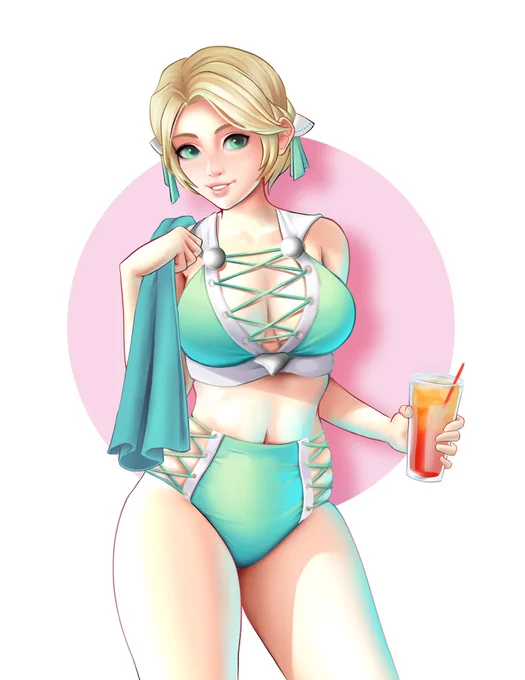 posting summer girls every day until I run out: ingrid fire emblem