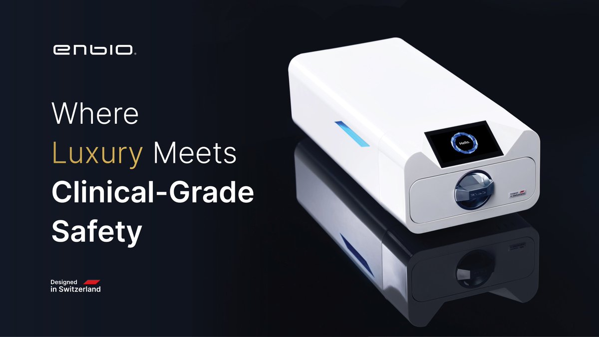 Enbio_us's tweet image. In luxury skincare, safety is the real luxury.
That’s why top medspas choose Enbio autoclaves — fast, silent, and stunning.

✨ 15 min cycles
✨ Whisper-quiet
✨ Sleek, spa-ready design

🔗 enbio.com/en-us/
#EnbioElite #ClientSafetyFirst #MedspaTech