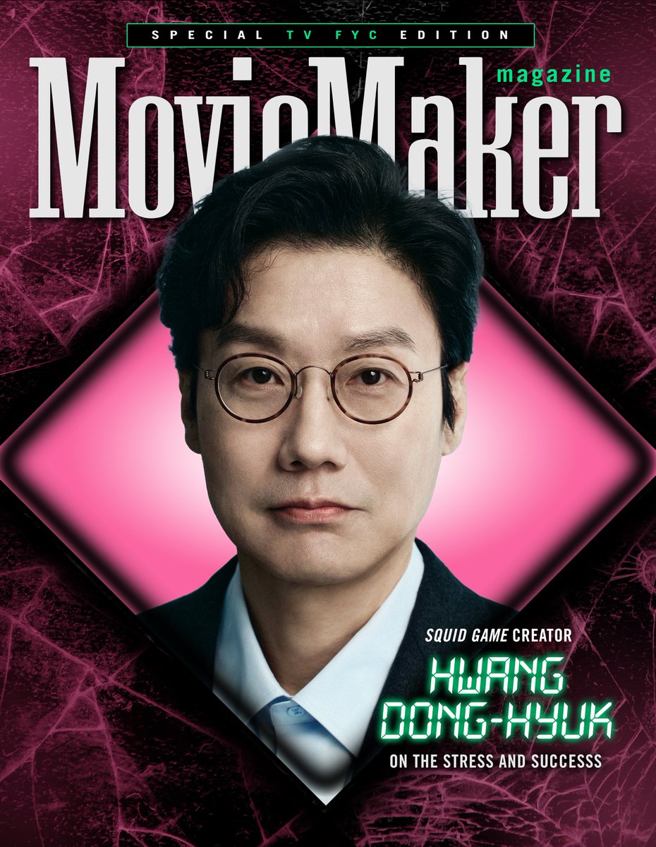 NEW COVER AND COVER REVEAL!

Squid Game's creator Hwang Dong-hyuk on losing teeth to bring you the dystopian smash.

moviemaker.com/squid-game-hwa…
