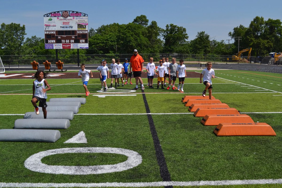 Our 2025 Youth Football Camp wrapped up today. We want to thank all of our athletes who joined the players and staff over these last 3 days. Great work, boys!