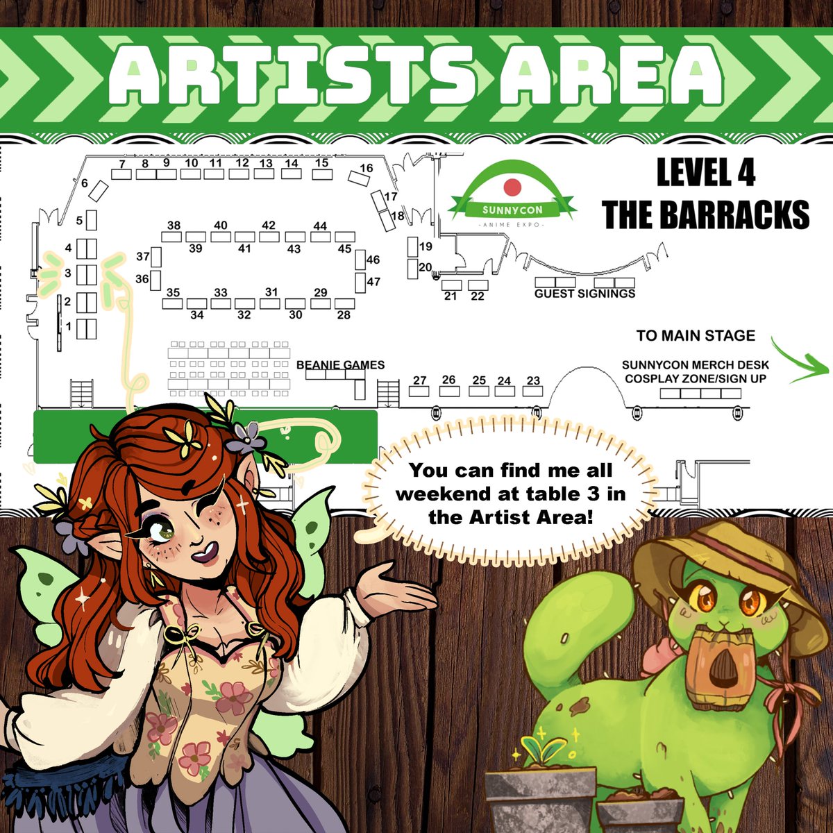 sophiralou's tweet photo. It's a convention weekend !! This weekend, you can find me at table 3 in the artist floor all 3 days for @SunnyAnimeExpo !!! 
Im so excited to be debuting so many new goodies from my musical print series , starkid goodies, and Prickles, of course !! https://t.co/hzstAoCOnE