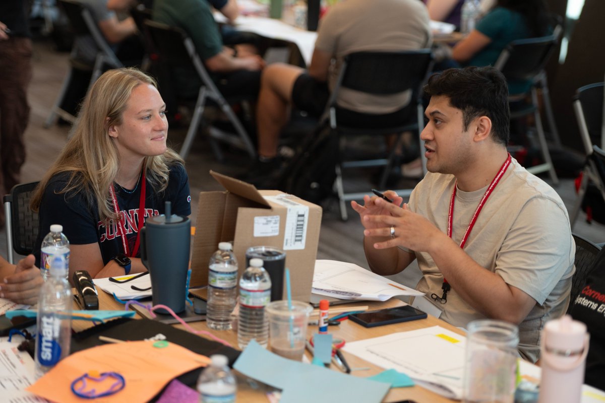 CornellSystems's tweet image. Tuesday was a hit! ππ₯
Our SYSEN 5940 students are diving into their group projects β full of energy, creativity, and collaboration! π‘π€ Canβt wait to see what they come up with!