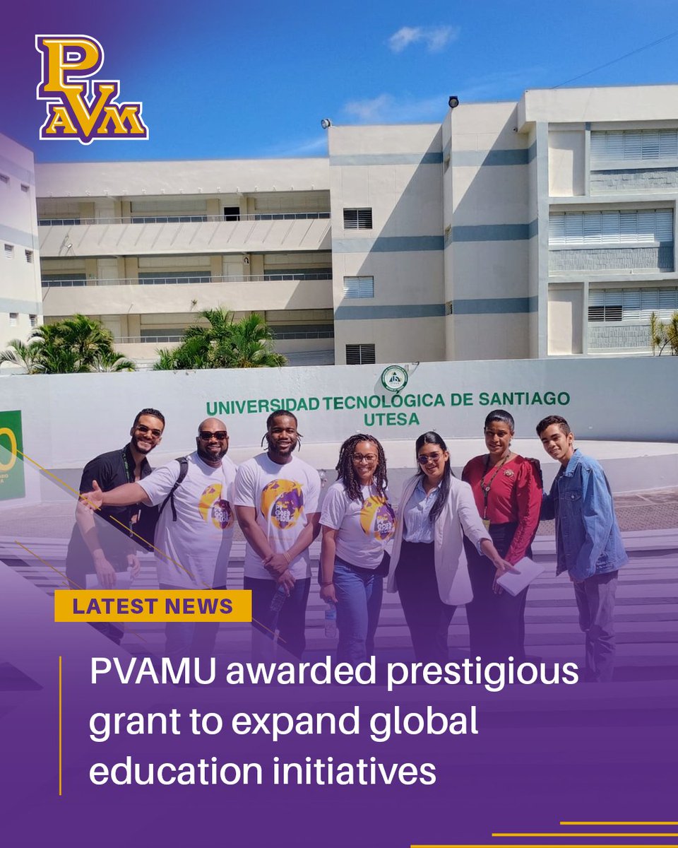 PVAMU's tweet image. Prairie View A&M University has been selected as a recipient of the Texas International Education Fund (TIEF) grant awarded by the Texas International Education Consortium (TIEC). Read more: bit.ly/3GeRU4H