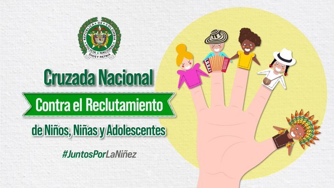 👧🏽👦🏻 ¡Protejamos a nuestros niños, niñas y adolescentes! Si conoce o sospecha de un caso de reclutamiento forzado, no guarde silencio. 📞 Comuníquese de inmediato a las líneas 123 o 141 del <a href="/ICBFColombia/">Bienestar Familiar | ICBF</a>.  

⚠️ Su denuncia puede marcar la diferencia. Puede salvar una vida.