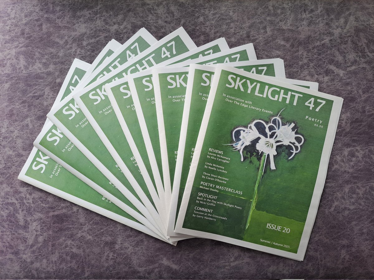 Skylight 47 (@skylight47poems) on Twitter photo Issue 20 copies all set to go for the launch. Looking forward to catching up with all our poetry friends tomorrow (Thursday) in <a href="/galwaycitylib/">Galway City Library</a> at 6PM. Issue 20 copies all set to go for the launch. Looking forward to catching up with all our poetry friends tomorrow (Thursday) in <a href="/galwaycitylib/">Galway City Library</a> at 6PM.