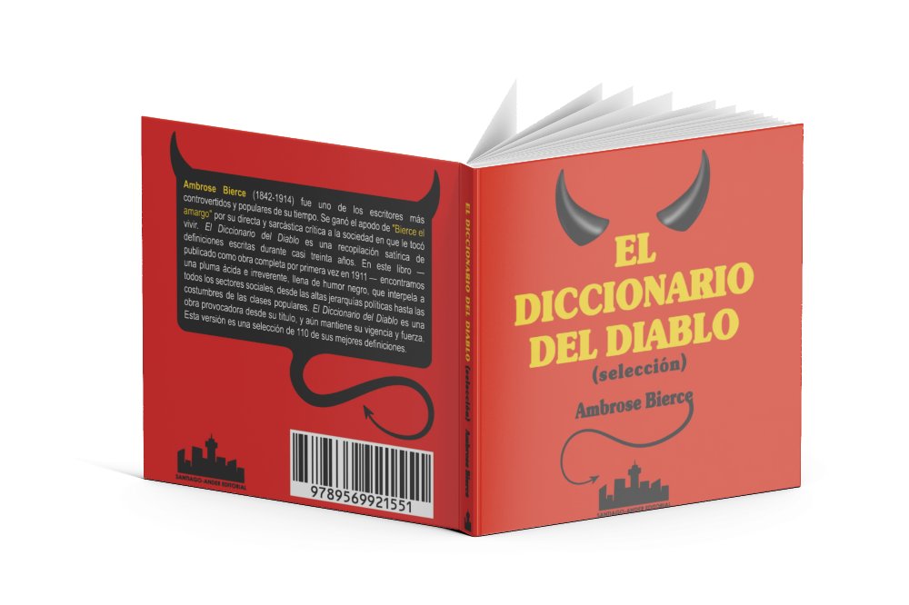stgoandereditor's tweet photo. Pronto en nuestra #ColecciónRelámpago, libros de bolsillo, tendremos una selección del Diccionario del diablo, del autor #AmbroseBierce 🥳📚🚀👹
#Diccionario #Diablo #librodebolsillo https://t.co/exVa4cw55K