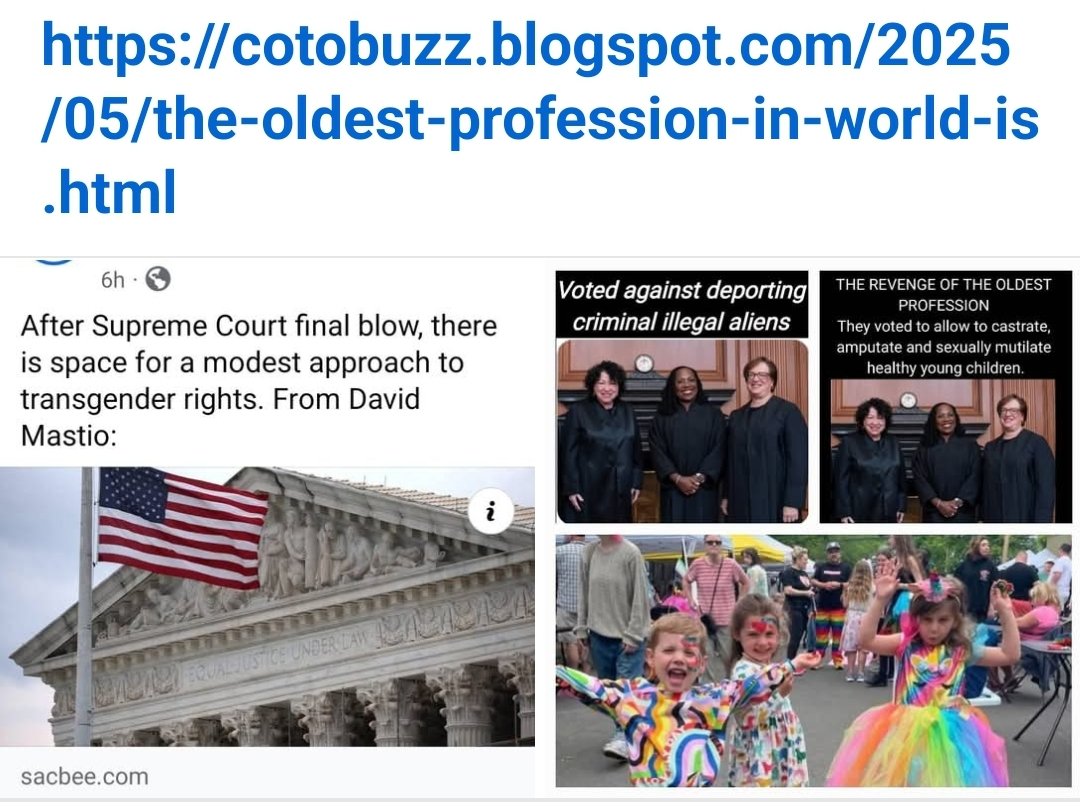 CotoBlogzz's tweet photo. Forget a "final blow." As Churchill said after his victory at El Alamein in North Africa: "This is not the end. It is not even the beginning of the end. But it is, perhaps, the #EndOfTheBeginning."
A judge's primary responsibility is to uphold the law by impartially interpreting and applying legal principles to resolve disputes and ensure justice. This involves presiding over court proceedings, evaluating evidence, issuing rulings, and delivering fair judgments based on the law and facts of each case.
When your affinity supercedes common sense, you are not a judge, You are an advocate, not unlike the hundreds of NGOs funded by Samantha Power's USAID and Soros
Begs the question. Why are Sotomayor, Kegan and Brown still on the bench?
Sotomayor, Kegan and Brown voted against deporting criminal illegal aliens
They also voted to allow to castrate, amputate and sexually mutilate healthy young children.
When your affinity supercedes common sense, you are not a judge,
You are an advocate.
https://t.co/9337uWWogq