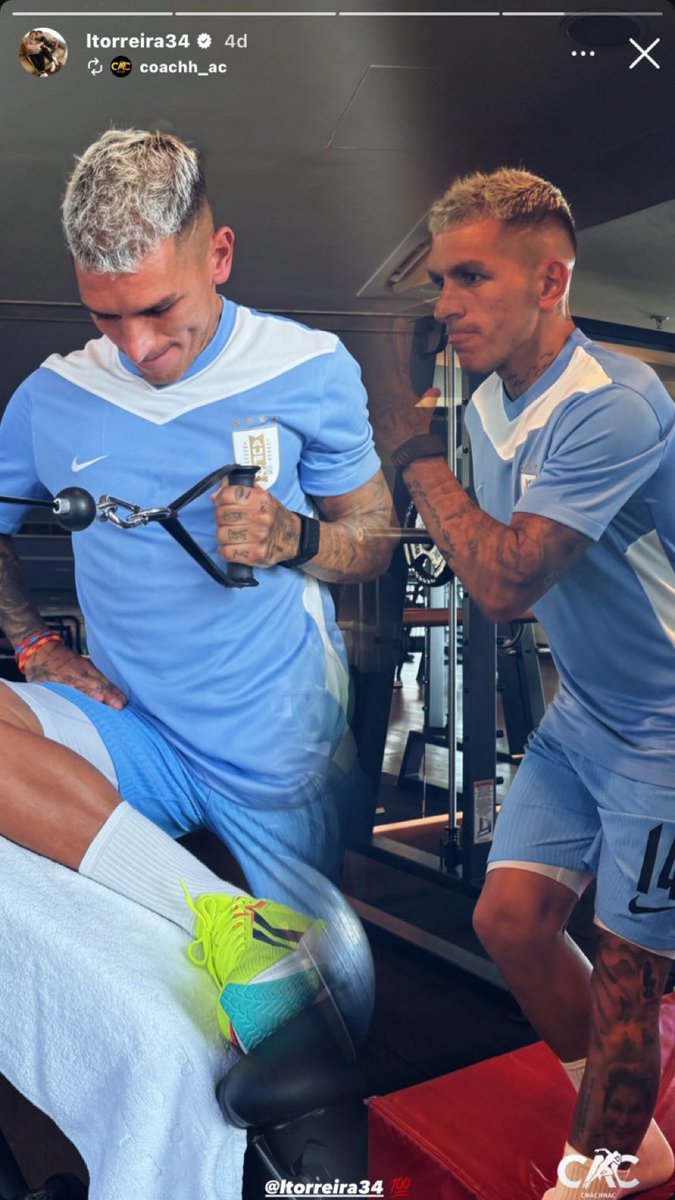 💪 Lucas Torreira'nın paylaşımı. 🦁