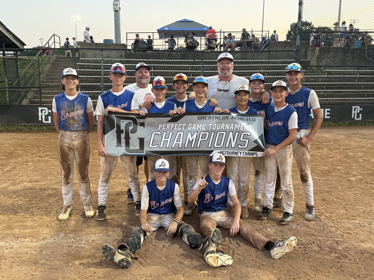 BG Braves Baseball 13U (@bg_braves) on Twitter photo These Dudes battled in the heat for 4 days with solid opponents from Wisconsin, Tennessee, Pennsylvania, Florida, etc.. to win their bracket at the 2025 13U PG Music City World Series! Great pitching, defense and hitting all around.
<a href="/PGYouthBB/">Perfect Game Youth</a> <a href="/PurplesBaseball/">Purples Baseball</a> These Dudes battled in the heat for 4 days with solid opponents from Wisconsin, Tennessee, Pennsylvania, Florida, etc.. to win their bracket at the 2025 13U PG Music City World Series! Great pitching, defense and hitting all around.
<a href="/PGYouthBB/">Perfect Game Youth</a> <a href="/PurplesBaseball/">Purples Baseball</a>