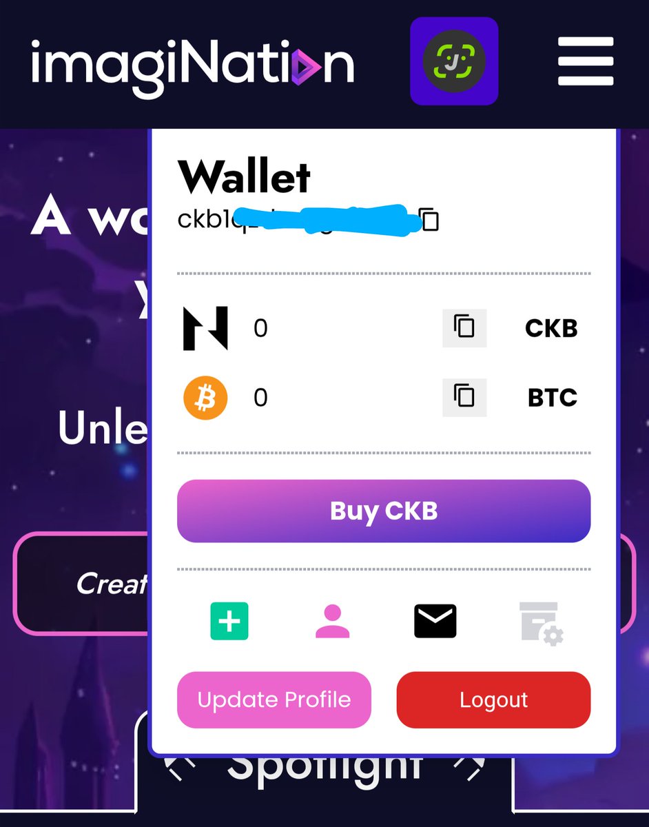 imagiNation_mkt's tweet image. An update has been long overdue, but we&apos;ve got plenty of new features now live on imagination.to!

Where to begin? (1/5)
Let&apos;s start with multi-chain wallet (CCC)! 

One wallet, unified multichain management - including #Bitcoin and $CKB - and greater convenience for you