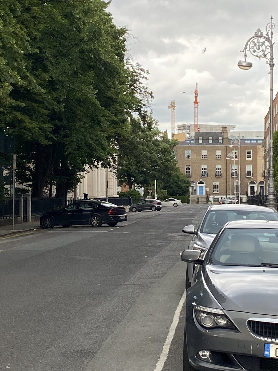 Unbelievably petty . Clamping a car 18 mins before paid parking ends at 7pm, on a mainly business street with loads of parking spaces. <a href="/DubCityCouncil/">Dublin City Council</a>