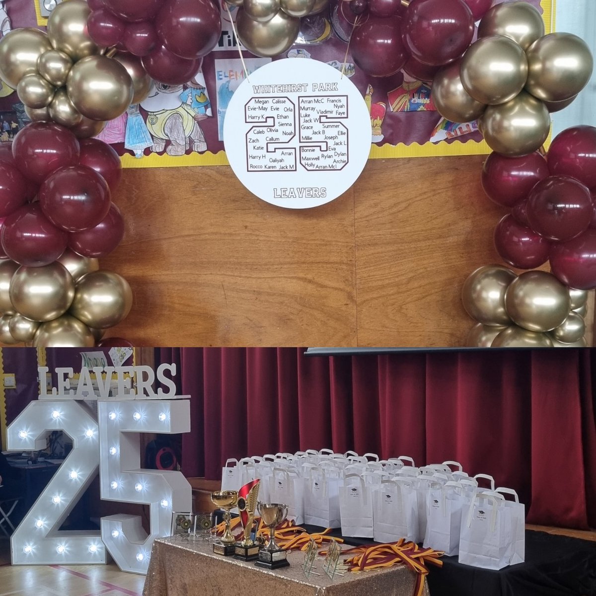 What a day! It's been an emotional rollercoaster. I'm very privileged to be invited to share the talents memories, laughter as <a href="/WhitehirstPs/">Whitehirst Park PS</a> celebrated their p7s. Well done to the award winners and thank you for the entertaining morning! We cant wait to see you <a href="/Kilwinning_Acad/">Kilwinning Academy</a>