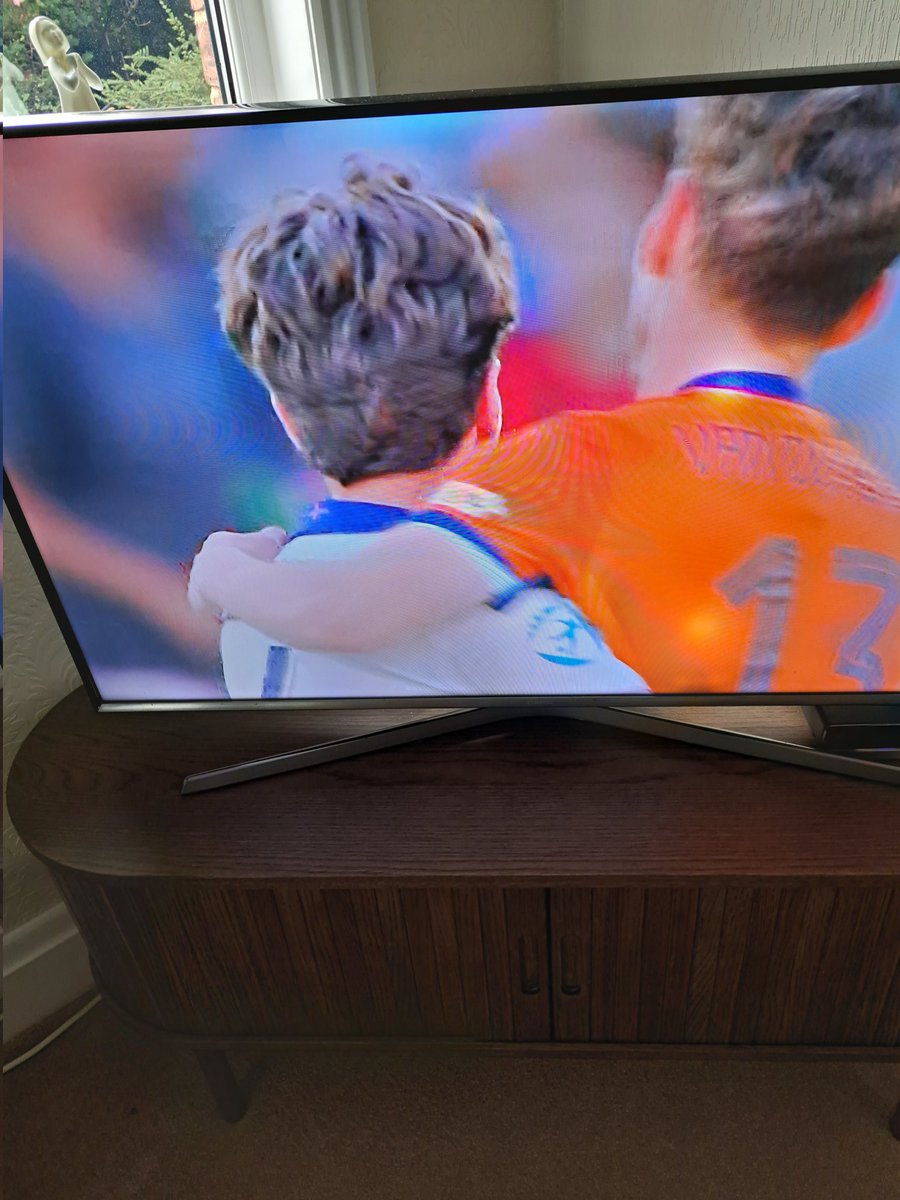 Twe12thman's tweet photo. Hackney and Rav at full time. Well done England. https://t.co/G81EjLMkBx