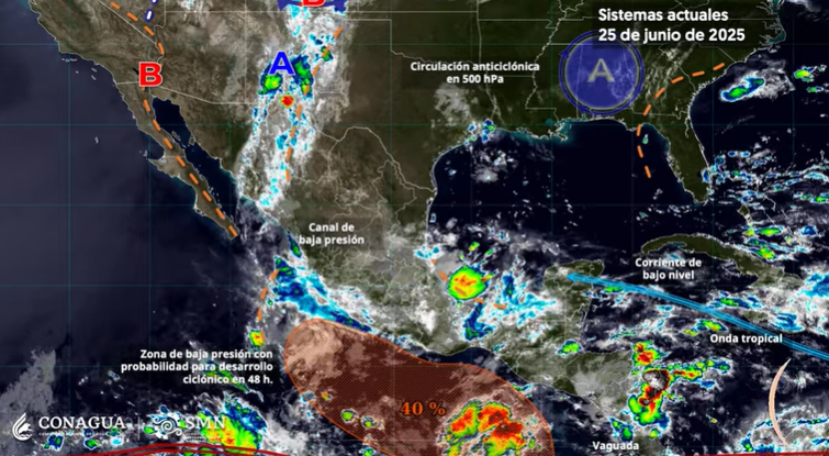cuartopoder2010's tweet image. Pronóstico 25 de junio de 2025 8h. #pronóstico youtu.be/4Ouwka4c5U4?si… a través de @YouTube
