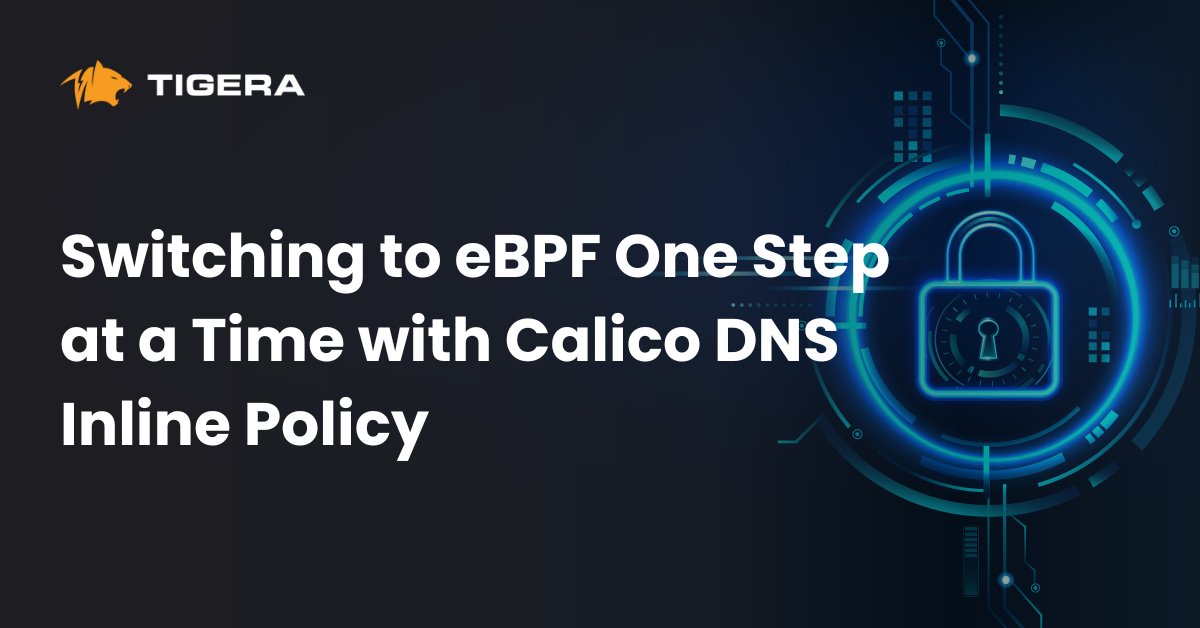 Calico Enterprise 3.21 adds DNS Inline Policy to iptables, boosting performance without full migration.

Learn how #eBPF supercharges DNS policy in iptables for real-time updates, and more...

Read the blog 👉 tigera.io/blog/switching…

#Calico #Kubernetes