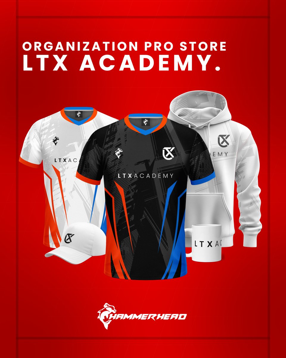 NEW STORE ALERT 🚨

Welcome to the HammerHead family, LTX Academy!

You can view the LTX  full range here - hammerheadsports.co.uk/collections/lt…

Looking to get started on your own store? Drop us a message or visit us online - hammerheadsports.co.uk

#MaleThemShiver 🦈