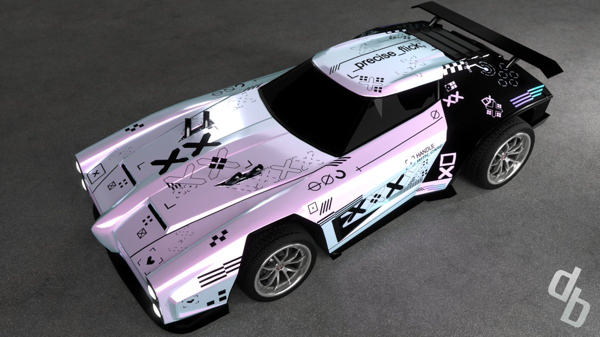 Dominus Printstream decal is here finally to use in-game with Bakkesmod and AlphaConsole!👀

Get it here: videogamemods.com/rocketleague/m…

#RocketLeague #Printstream #RLCS