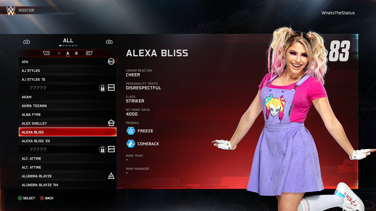 WhatsTheStatus's tweet image. Masculine urge to hit this pose #WWE2K25