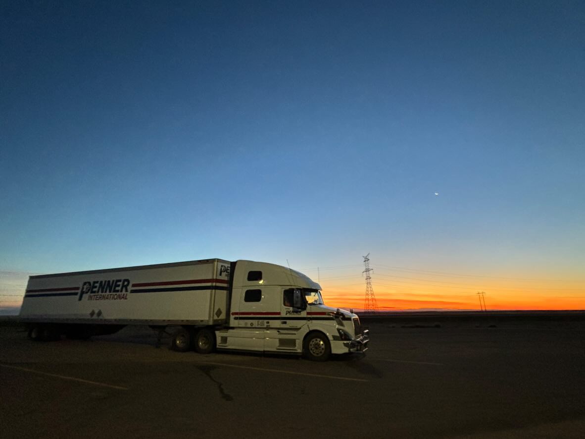 As the sun sets on another long haul, we're reminded that every mile means something. Here's to the drivers who keep going long after the rest of the world winds down.