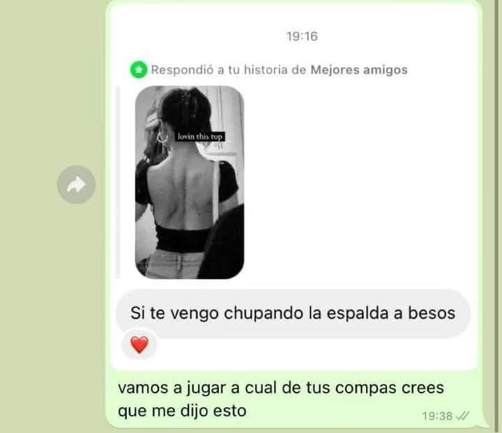 Pero por qué lo tienes en cf y le das like preciosa 😳😳