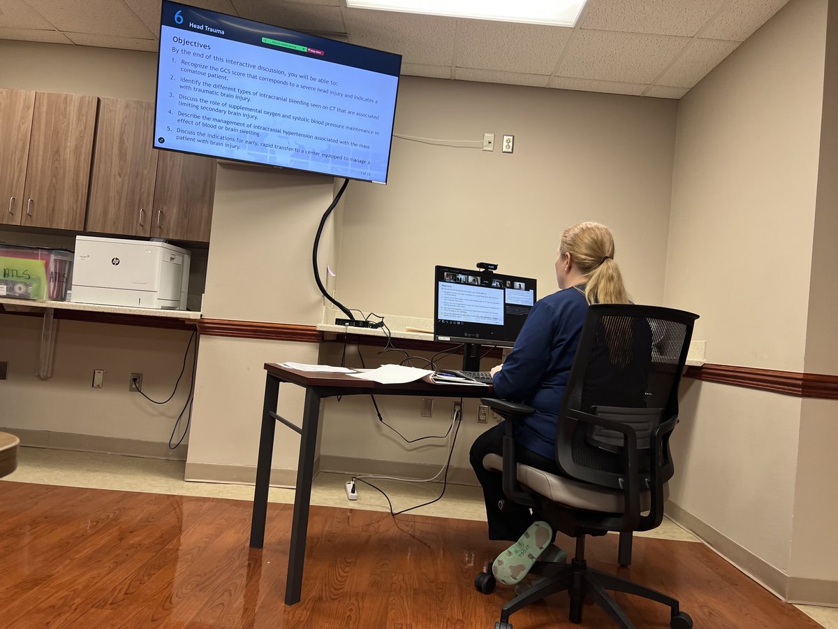 traumamd1's tweet image. Preparing our incoming @TTUHSC interns, PA, RN and NP to take care of our trauma patients by getting ATLS certified @AmCollSurgeons @umchealthsystem @TTUHSCSurgery @ttuhscmed with Dr Wright & Dr Mckee leading interactive discussion