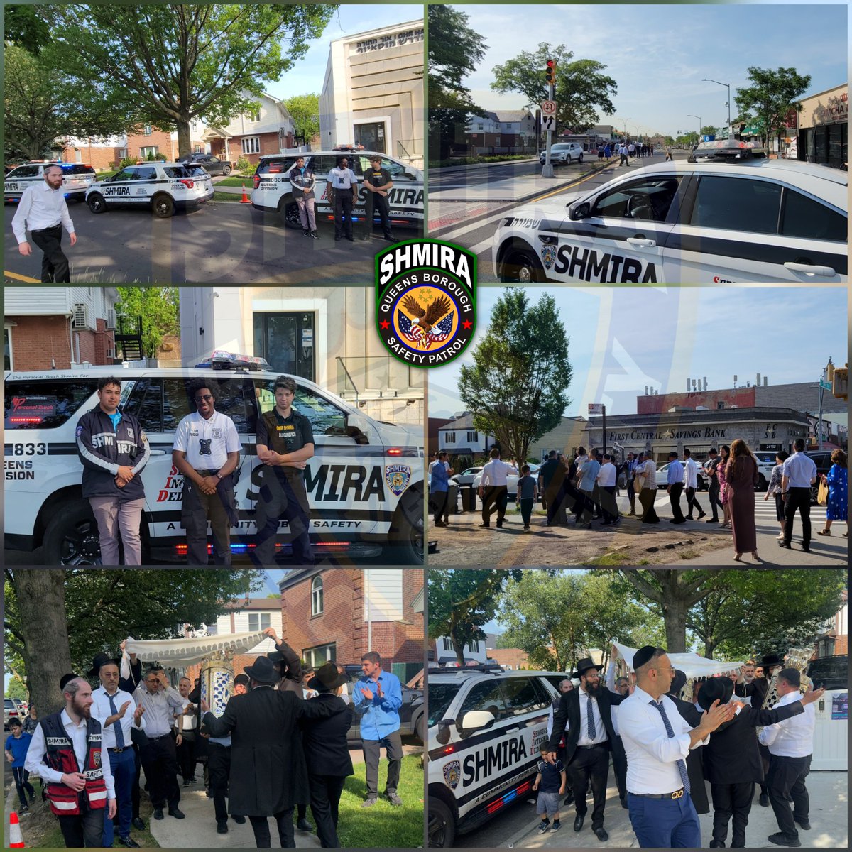 Queens Shmira (@qbspshmira) on Twitter photo On Sunday, June 22, <a href="/QBSPshmira/">Queens Shmira</a> & <a href="/FCSPshmira/">Flatbush Shmira</a> members provided public safety for a Hachnassat Sefer Torah event for congregation Ohr Hatorah. The procession started at Simcha Palace and concluded at the newly built shul. On Sunday, June 22, <a href="/QBSPshmira/">Queens Shmira</a> & <a href="/FCSPshmira/">Flatbush Shmira</a> members provided public safety for a Hachnassat Sefer Torah event for congregation Ohr Hatorah. The procession started at Simcha Palace and concluded at the newly built shul.