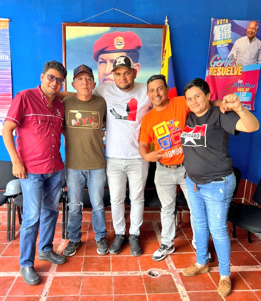 Movimiento Revolucionario TUPAMARO Vzla. (@tupamaromrt_) on Twitter photo 📌 Nuestra camarada María Torres Responsable Política del municipio Andrés Eloy Blanco estado <a href="/MrtLara2/">Tupamaro Lara</a> dice presente en el encuentro del GPPSB junto al camarada Wilmer Granadillo, candidato a la alcaldía.
Nuestras fuerzas revolucionarias demuestran su solidez en el territorio, 📌 Nuestra camarada María Torres Responsable Política del municipio Andrés Eloy Blanco estado <a href="/MrtLara2/">Tupamaro Lara</a> dice presente en el encuentro del GPPSB junto al camarada Wilmer Granadillo, candidato a la alcaldía.
Nuestras fuerzas revolucionarias demuestran su solidez en el territorio,