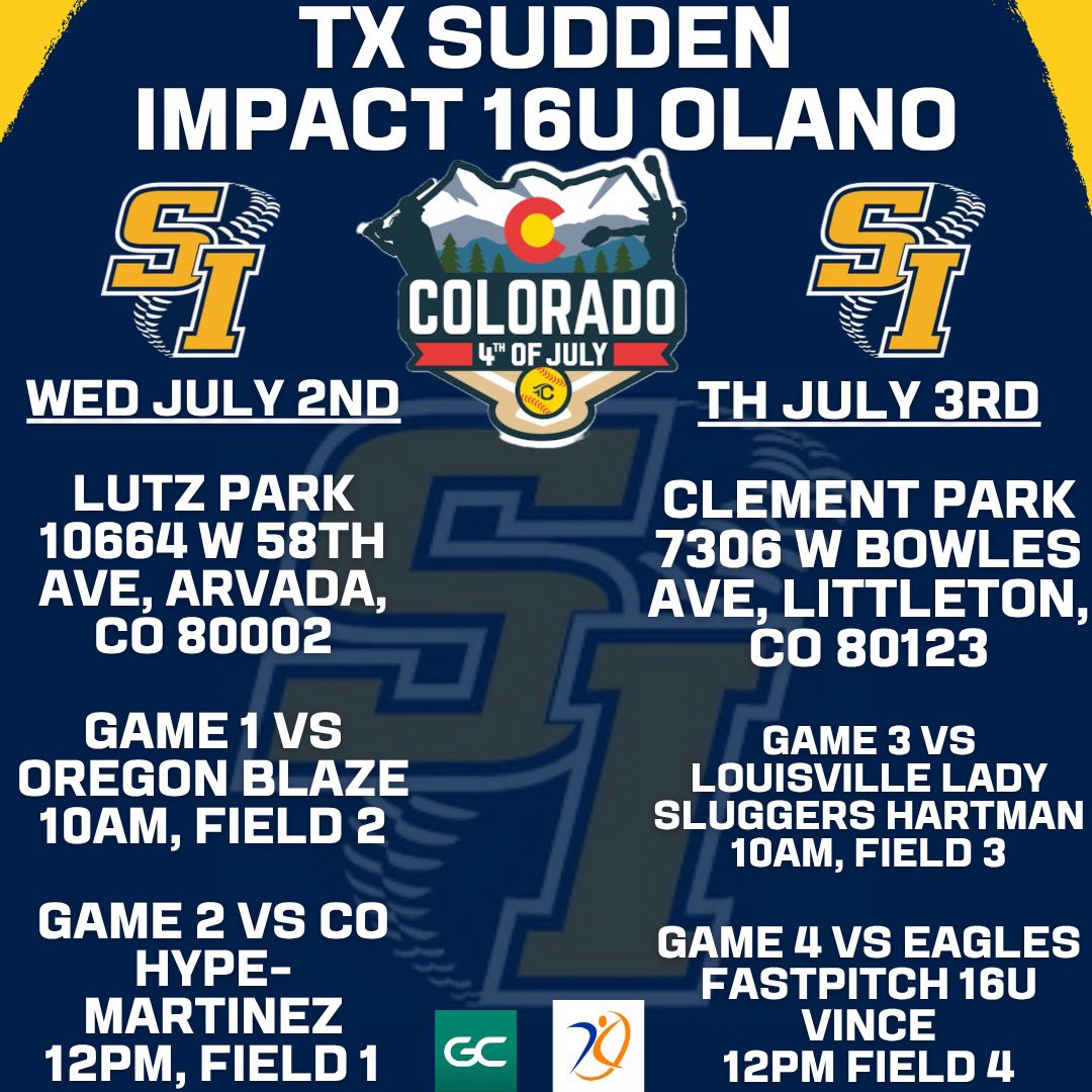 💛💙🥎Lets Go🥎💙💛 #SIYOUKNOW <a href="/sifastpitch/">Texas Sudden Impact</a>