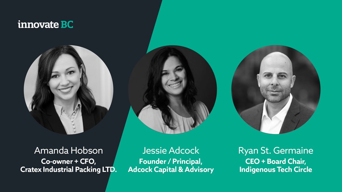 We're thrilled to announce three new members to our Board of Directors!

Together, they bring diverse expertise and leadership to support @Innovate_BC in fostering innovation and economic growth in B.C.

👉 Read more: loom.ly/lJtte-I