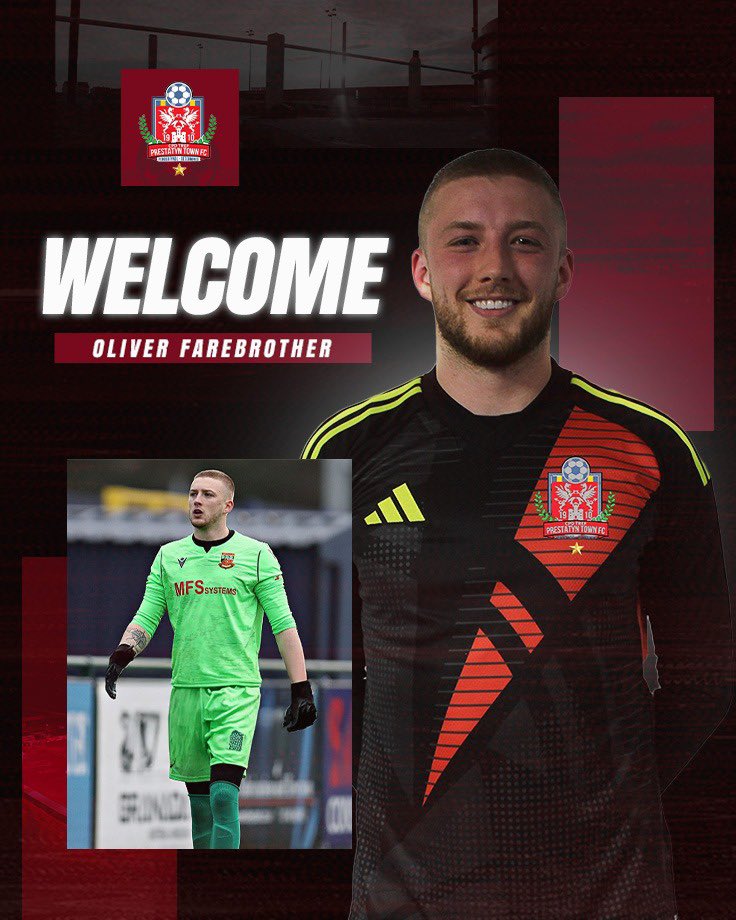 ptfcseasiders's tweet photo. Oliver Farebrother is a Seasider! ✍️

We’re delighted to welcome the 25-year-old shot stopper to the club who made the Ardal North West team of the season last campaign 🧤

Welcome, Oliver! https://t.co/28k6lcFabt