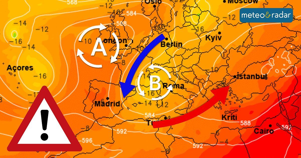 Una speranza di refrigerio al grande caldo? Poche e al momento ancora confinate a lungo termine. Queste sono due previsioni che mostrano una potenziale via di uscita al caldo intenso. Il target temporale è riferibile alla prima decade di luglio. 🌩️⏰