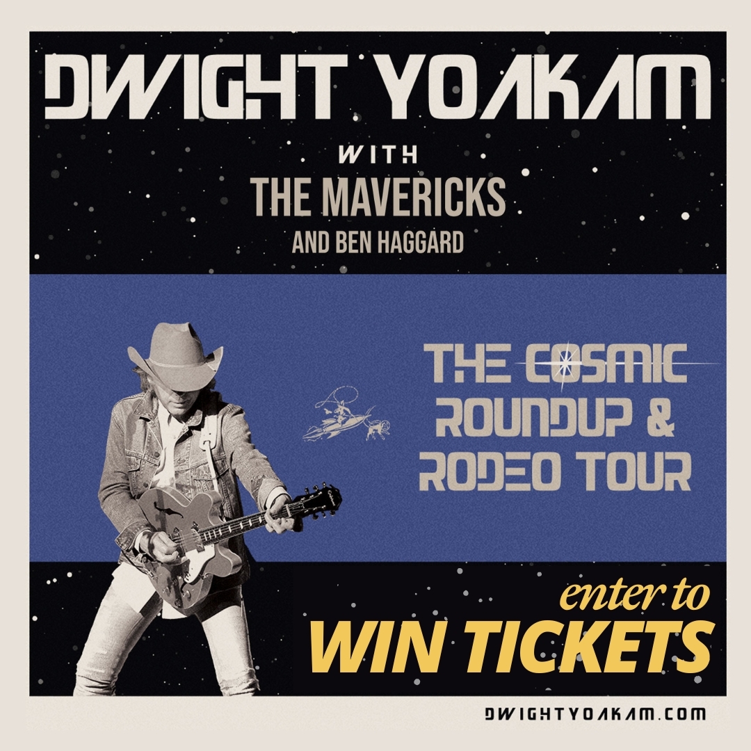 🤠 Win FREE tickets to see <a href="/DwightYoakam/">Dwight Yoakam</a>'s Cosmic Rodeo July 10 
with <a href="/MavericksMusic/">The Mavericks</a> &amp; <a href="/BenHaggardMusic/">Ben Haggard</a> live at <a href="/FrontwaveArena/">Frontwave Arena</a>!

Enter on Instagram 👉 hubs.li/Q03tqVpM0 

Sweepstakes June 25 – July 1. Winners DM’d July 2.

#DwightYoakam #Giveaway #FrontwaveFun