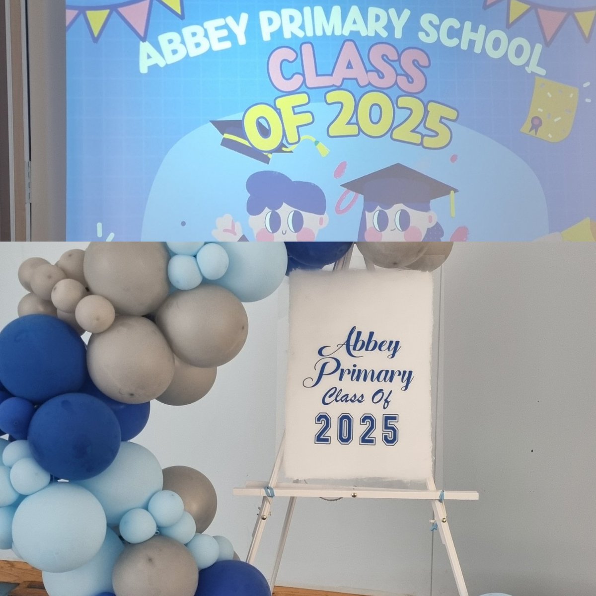 What a way to end the day! <a href="/abbeyprimarysch/">Abbey PS Kilwinning</a> said Goodbye and Good luck to their super sevens today! Lots of talents and laugh out loud moments! Thank you for the invite. <a href="/Kilwinning_Acad/">Kilwinning Academy</a>