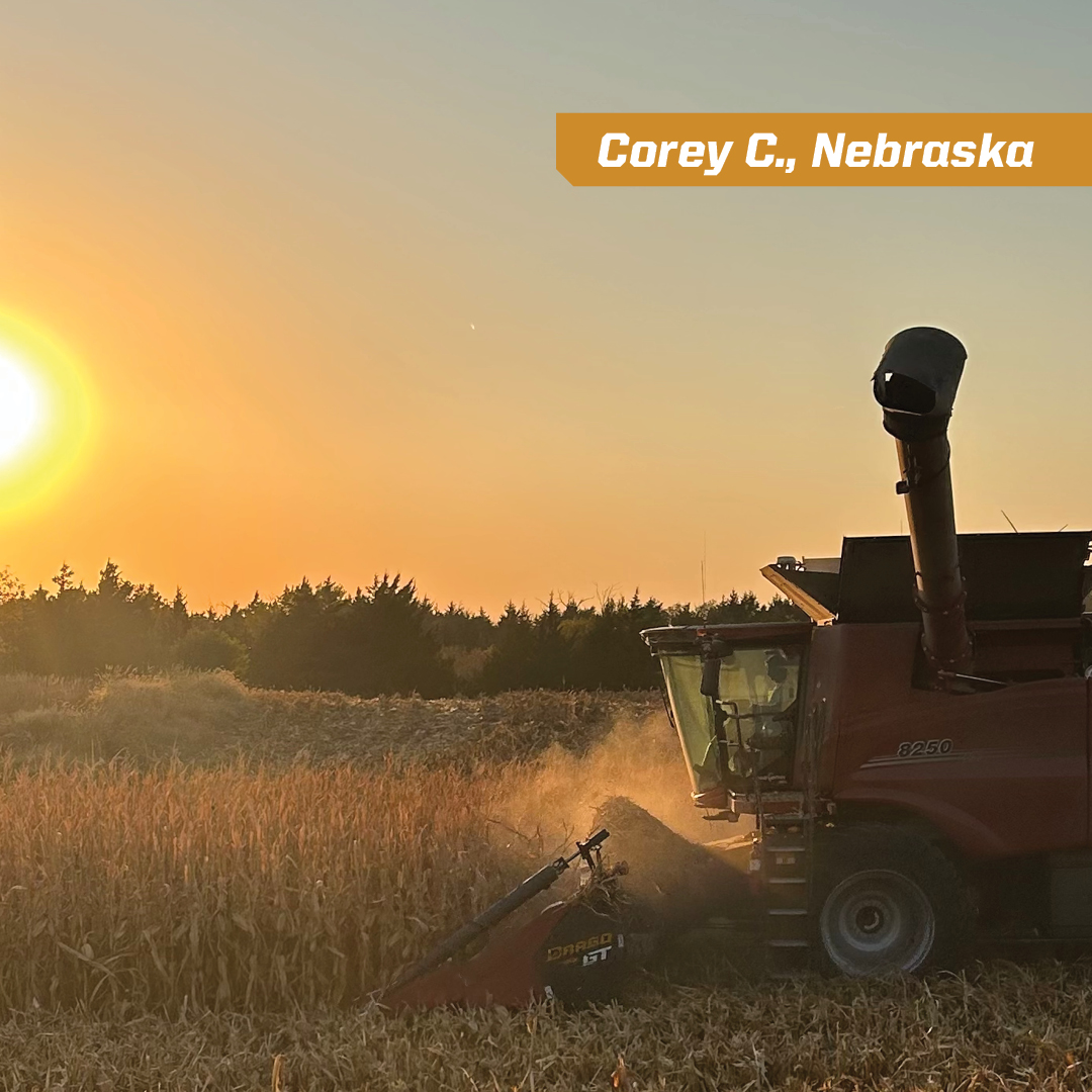 Every harvest, you want the most yield and dependability, and Corey C., Nebraska, knows he gets both with a Drago. Discover the difference at dragotec.com/drago-differen….
