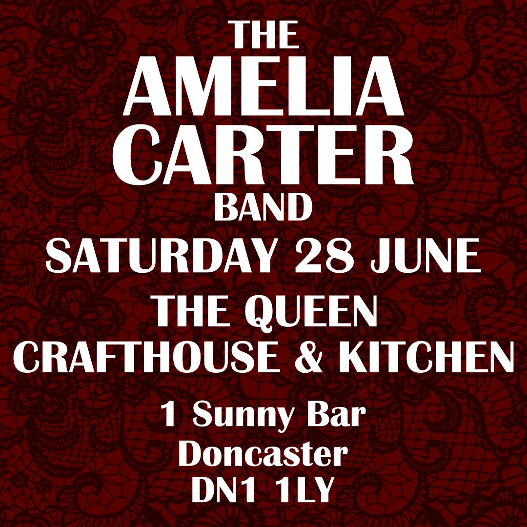 This weekend we’re really excited to be making our first ever appearance at The Queen Crafthouse &amp; Kitchen in Doncaster! See you there!

#livemusic #liveband #keepmusiclive #supportlivemusic #livemusicvenue #Doncaster #DoncasterLiveMusic