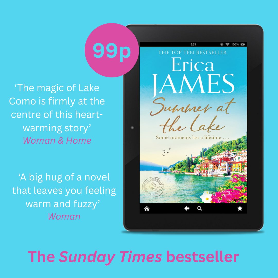 Orion Ebook Deals (@oriondeals) on Twitter photo Last chance to get this gloriously uplifting summer bestseller for just 99p! One of Erica James' very best. Go go go! 🏃♀️ ☀️<a href="/orionbooks/">Orion Publishing</a>
Ebook: brnw.ch/21wTGnq Last chance to get this gloriously uplifting summer bestseller for just 99p! One of Erica James' very best. Go go go! 🏃♀️ ☀️<a href="/orionbooks/">Orion Publishing</a>
Ebook: brnw.ch/21wTGnq