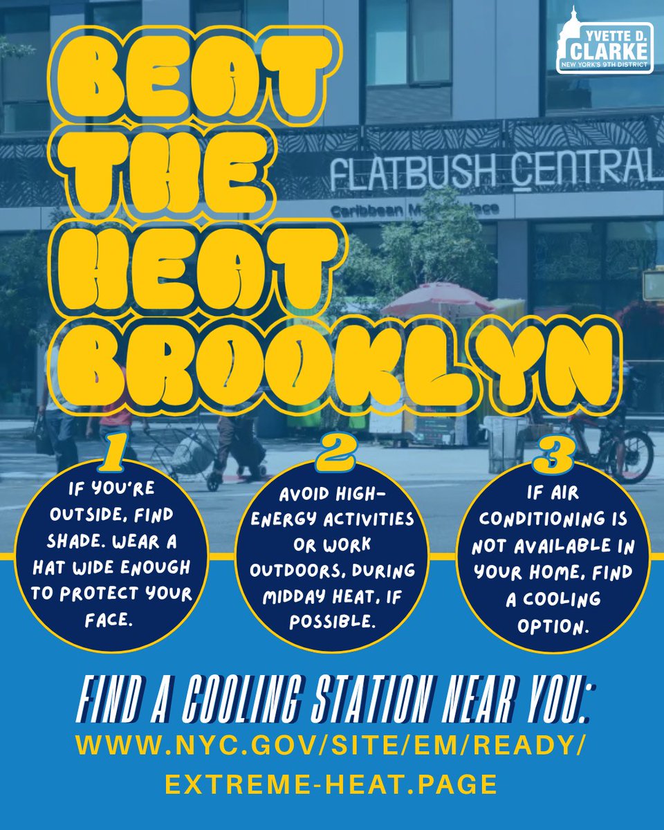 Image for the Tweet beginning: Beat the Heat, Brooklyn! 
